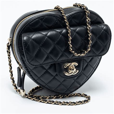 heart shaped chanel bag replica|chanel dupe leather.